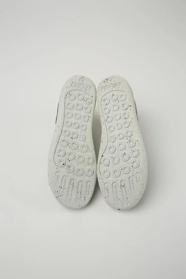 Women Camper Ankle Boots Peu Touring Gray And Black Recycled Wool Sneakers Women Camper Ankle Boots Peu Touring Gray And Black Recycled Wool Sneakers