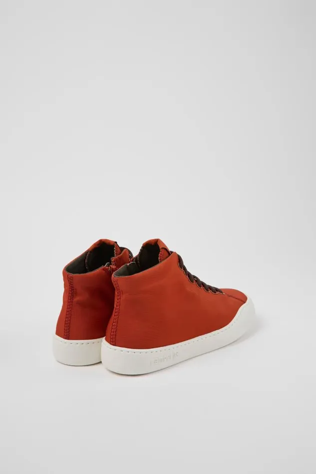 Women Camper Ankle Boots Peu Touring Red Recycled PET Sneakers Women Camper Ankle Boots Peu Touring Red Recycled PET Sneakers