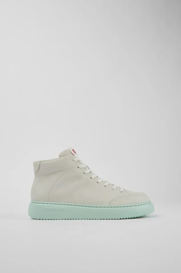 Women Camper Ankle Boots Runner K21 White Leather Sneaker Bootie