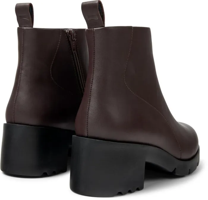 Women Camper Ankle Boots Wanda Brown Leather Boots Women Camper Ankle Boots Wanda Brown Leather Boots