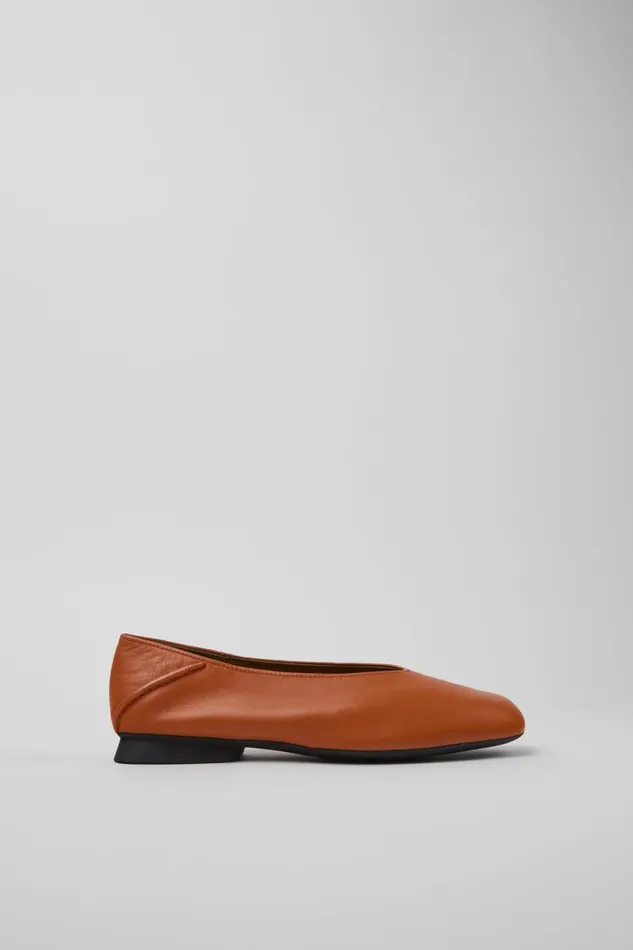 Women Camper Ballerinas Casi Myra Orange Leather Ballerinas Women Camper Ballerinas Casi Myra Orange Leather Ballerinas
