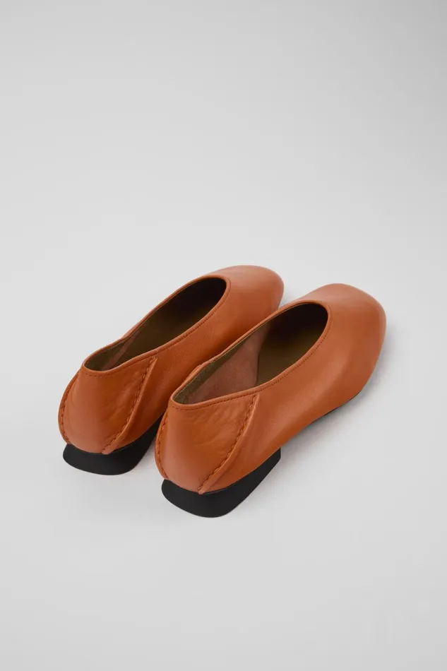Women Camper Ballerinas Casi Myra Orange Leather Ballerinas Women Camper Ballerinas Casi Myra Orange Leather Ballerinas