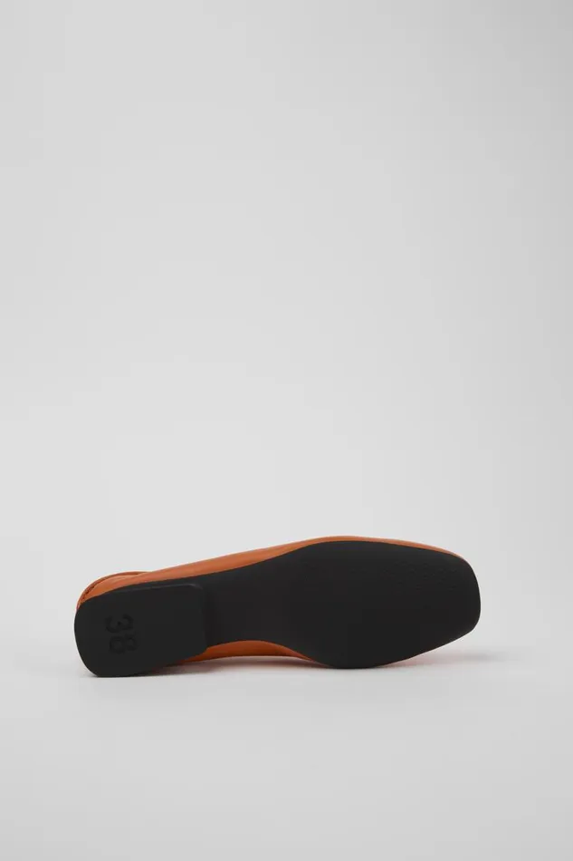 Women Camper Ballerinas Casi Myra Orange Leather Ballerinas Women Camper Ballerinas Casi Myra Orange Leather Ballerinas