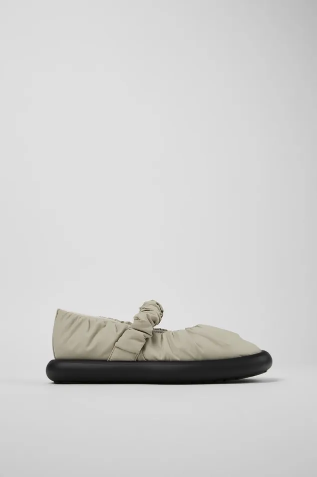 Women Camper Ballerinas Onda Gray Textile Mary Jane Women Camper Ballerinas Onda Gray Textile Mary Jane