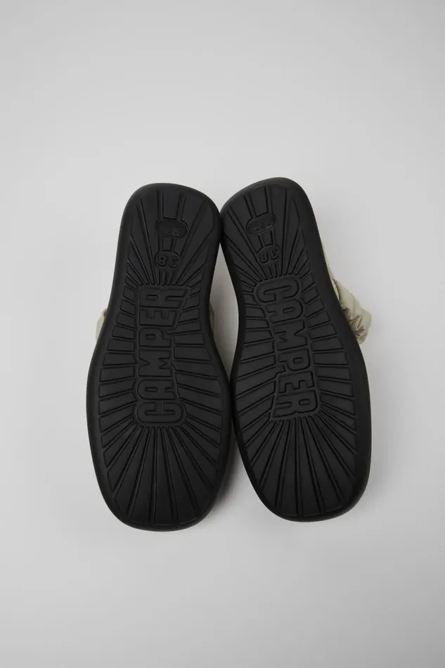Women Camper Ballerinas Onda Gray Textile Mary Jane Women Camper Ballerinas Onda Gray Textile Mary Jane