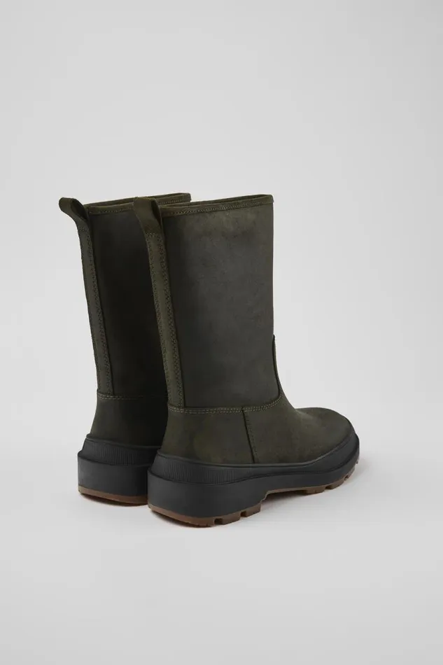 Women Camper Boots Brutus Trek MICHELIN Green Nubuck Boots Women Camper Boots Brutus Trek MICHELIN Green Nubuck Boots