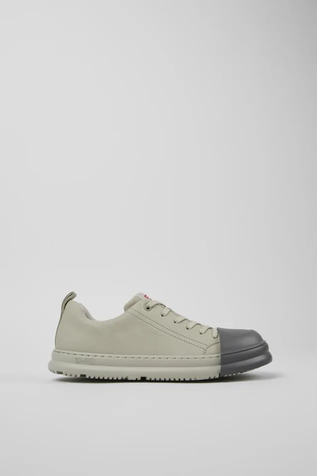 Women Camper Sneakers Junction Runner Gray Leather Sneakers Women Camper Sneakers Junction Runner Gray Leather Sneakers