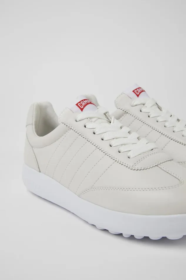 Women Camper Sneakers Pelotas XLite White Leather And Textile Sneakers