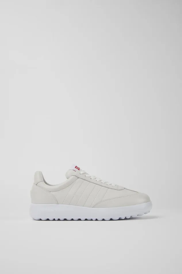 Women Camper Sneakers Pelotas XLite White Leather And Textile Sneakers Women Camper Sneakers Pelotas XLite White Leather And Textile Sneakers