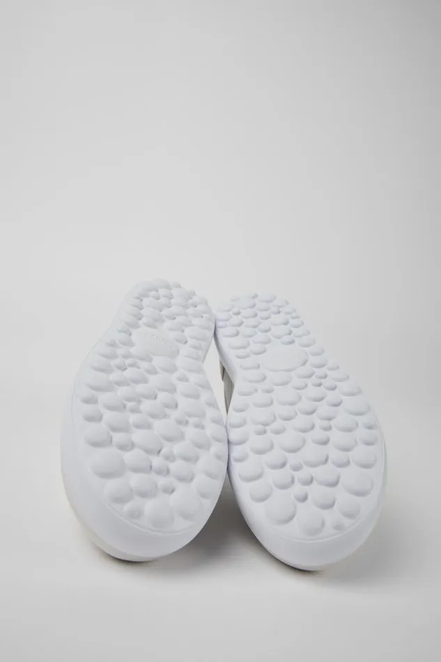 Women Camper Sneakers Pelotas XLite White Leather And Textile Sneakers Women Camper Sneakers Pelotas XLite White Leather And Textile Sneakers