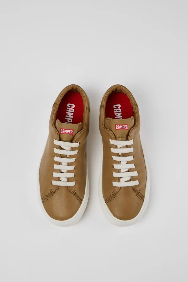 Women Camper Sneakers Peu Touring Brown Leather Sneaker Women Camper Sneakers Peu Touring Brown Leather Sneaker