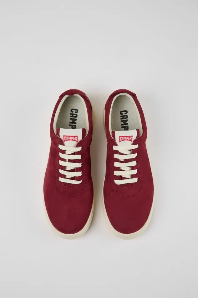 Women Camper Sneakers Runner Up Burgundy Nubuck Sneakers Women Camper Sneakers Runner Up Burgundy Nubuck Sneakers