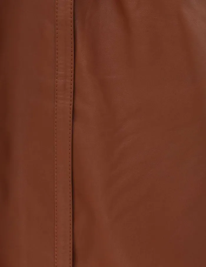 Women Clothing Zimmermann Natura Sleeveless Dress Toffee