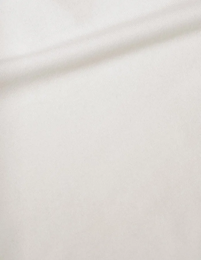 Women Cross Neck Polo Jumper Off White Margaret Howell Knitwear