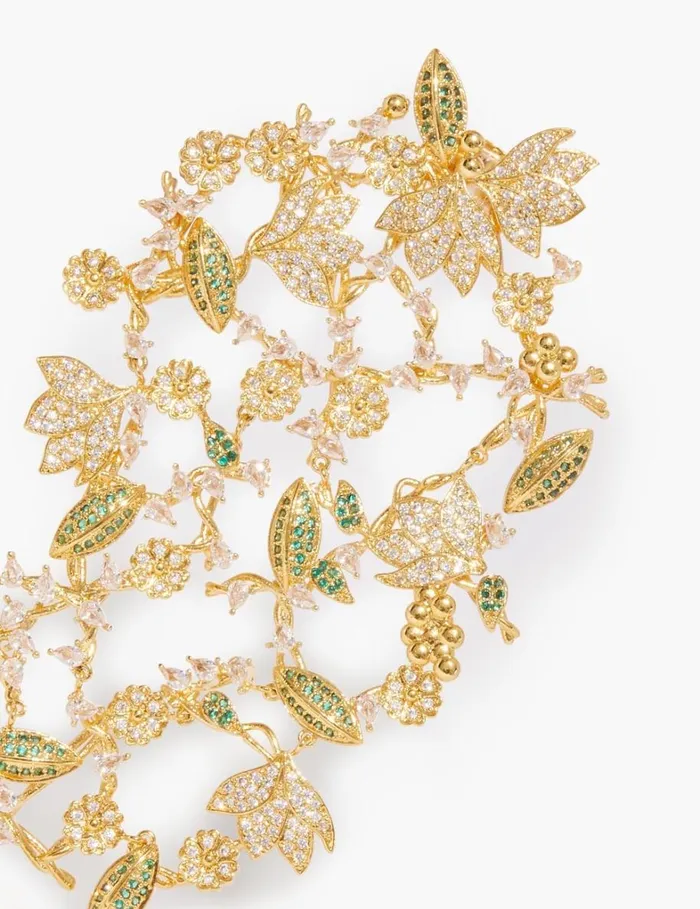 Women Earrings Zimmermann Zimmermann Bloom Drop Earring Goldgreen
