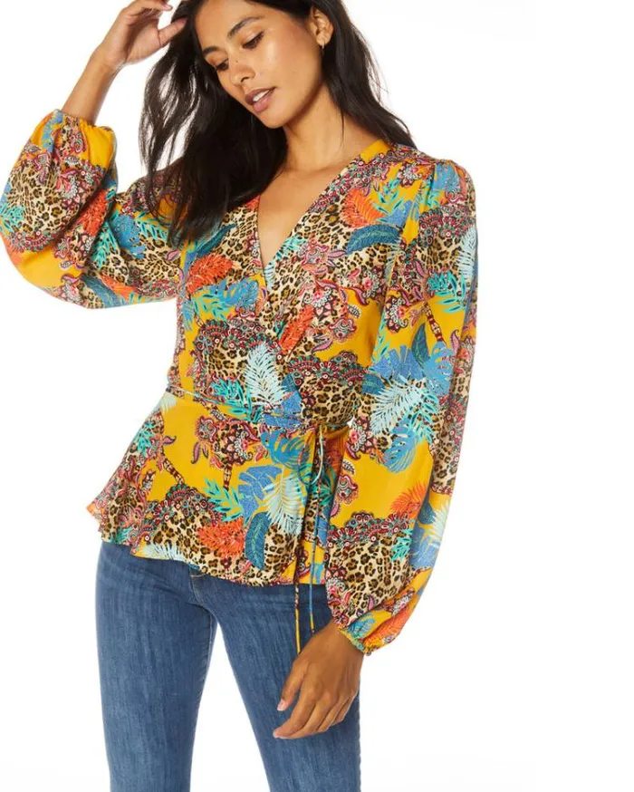 Women ELISE BLOUSE Multi Robert Graham Tops