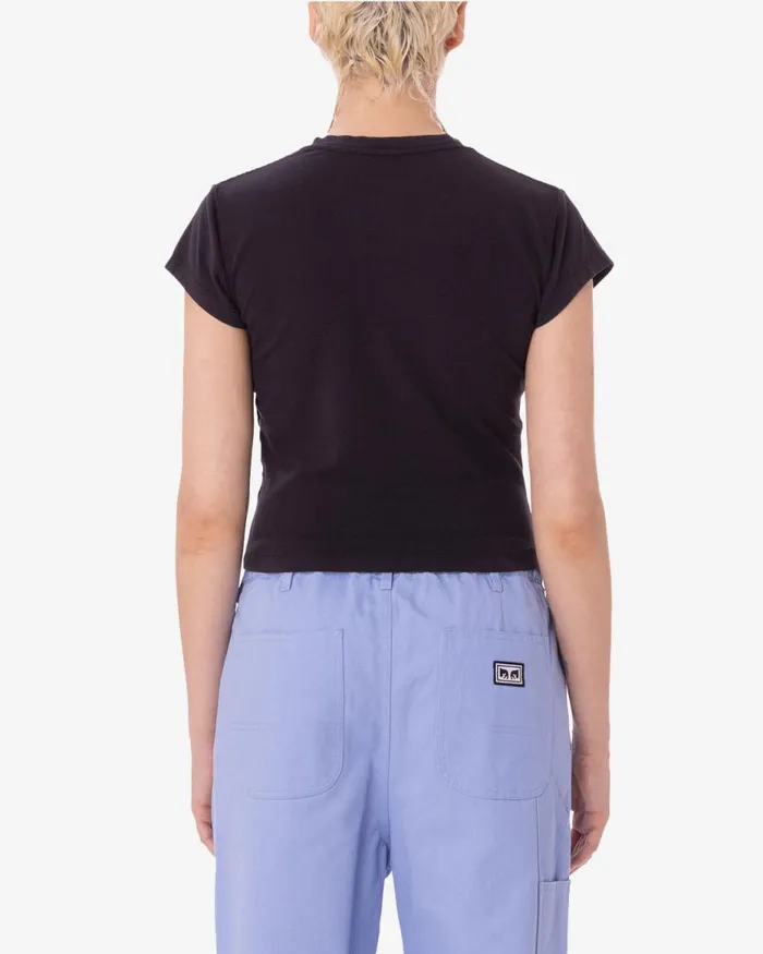 Women GIDDY UP HAYDEN TSHIRT Digital Black OBEY Clothing TSHIRTS