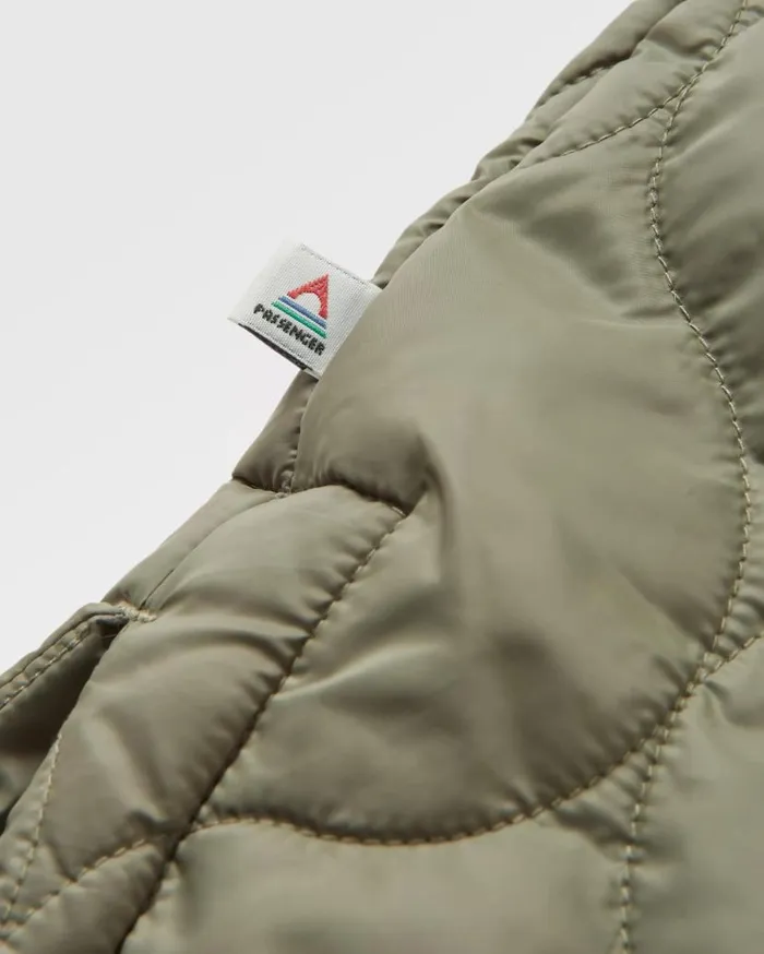 Women Jackets Passenger Flora 20 Long Recycled Insulated Parka Dusty Olive Dusty Olive