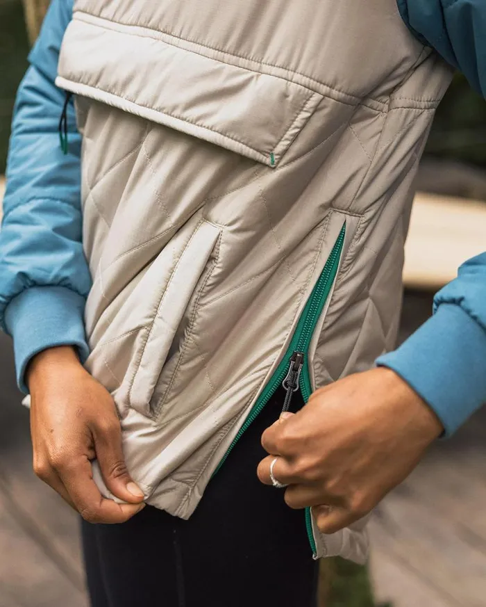 Women Jackets Passenger Ocean Recycled Insulated 12 Zip Jacket Feather Feather
