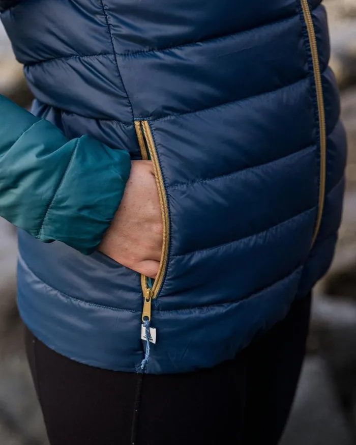 Women Jackets Passenger Pow 20 Insulated Jacket Dark Denim Dark Denim