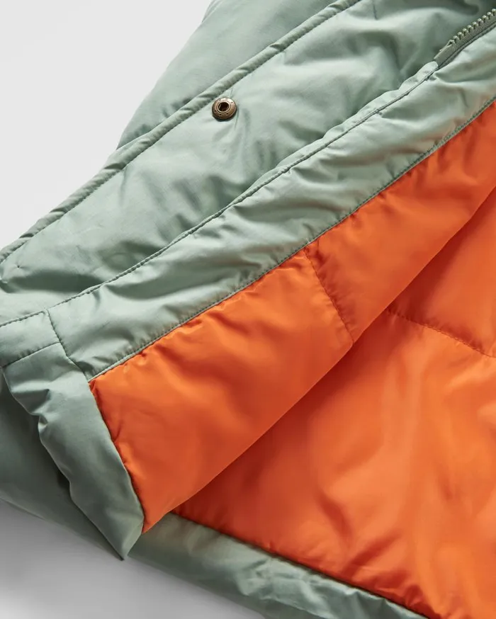 Women Jackets Passenger Tasman Recycled 20 Long Insulated Jacket Pistachio Pistachio