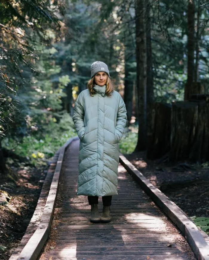 Women Jackets Passenger Tasman Recycled 20 Long Insulated Jacket Pistachio Pistachio