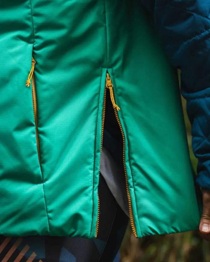 Women Jackets Passenger Trace Recycled Thermore Insulated Jacket Corsair Blue Jungle Green Corsair Blue Jungle Green