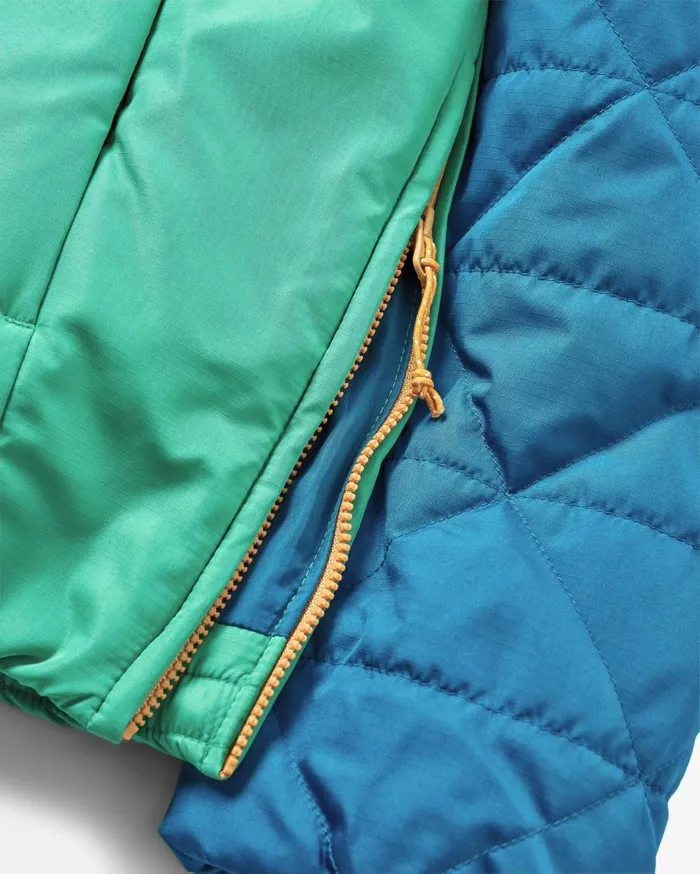 Women Jackets Passenger Trace Recycled Thermore Insulated Jacket Corsair Blue Jungle Green Corsair Blue Jungle Green