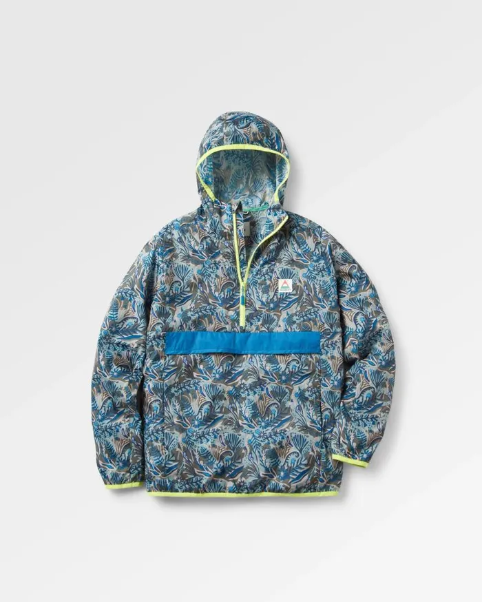 Women Jackets Passenger Viento Recycled Windshell Smock Abstract Seaweed Pistachio Abstract Seaweed Pistachio