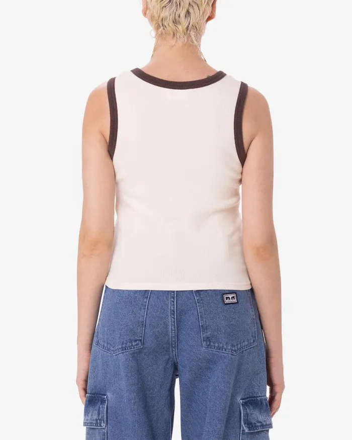 Women JULIAN TANK Pirate Black OBEY Clothing TOPS
