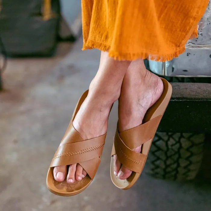 Women Kpea Olu Womens Leather Slide Sandals Sahara Olukai Slides Women Kpea Olu Womens Leather Slide Sandals Sahara Olukai Slides