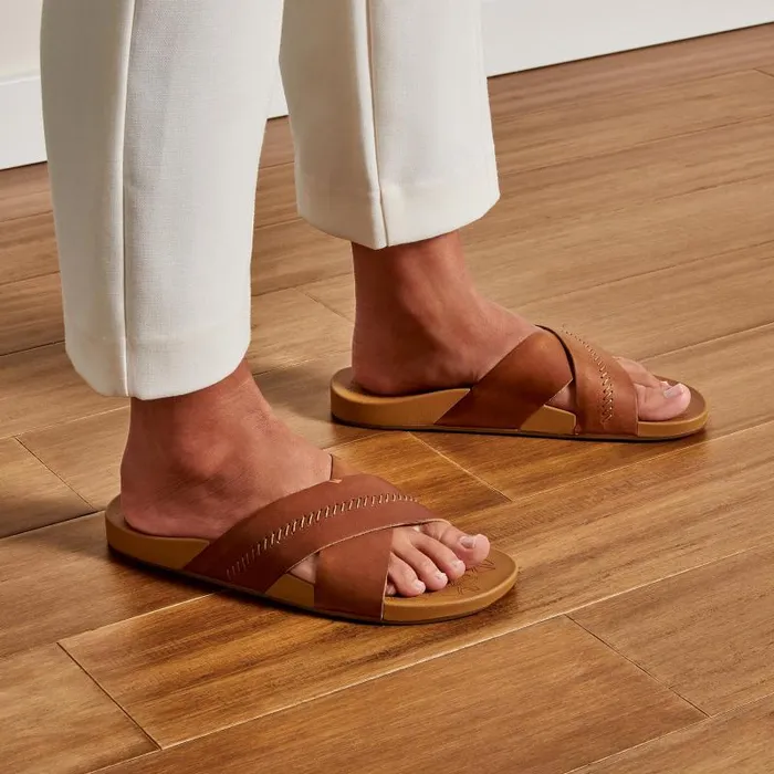 Women Kpea Olu Womens Leather Slide Sandals Sahara Olukai Slides Women Kpea Olu Womens Leather Slide Sandals Sahara Olukai Slides
