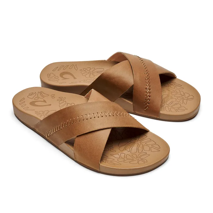 Women Kpea Olu Womens Leather Slide Sandals Sahara Olukai Slides Women Kpea Olu Womens Leather Slide Sandals Sahara Olukai Slides