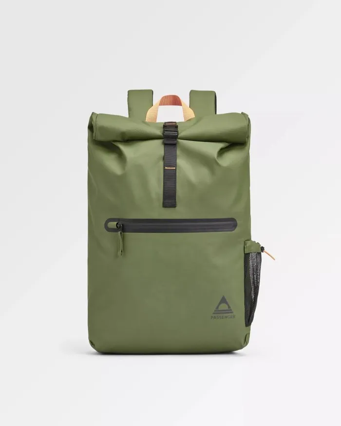 WomenMen Backpacks and Bags Passenger Crossing Roll Top Backpack True Black Khaki True Black Khaki WomenMen Backpacks and Bags Passenger Crossing Roll Top Backpack True Black Khaki True Black Khaki