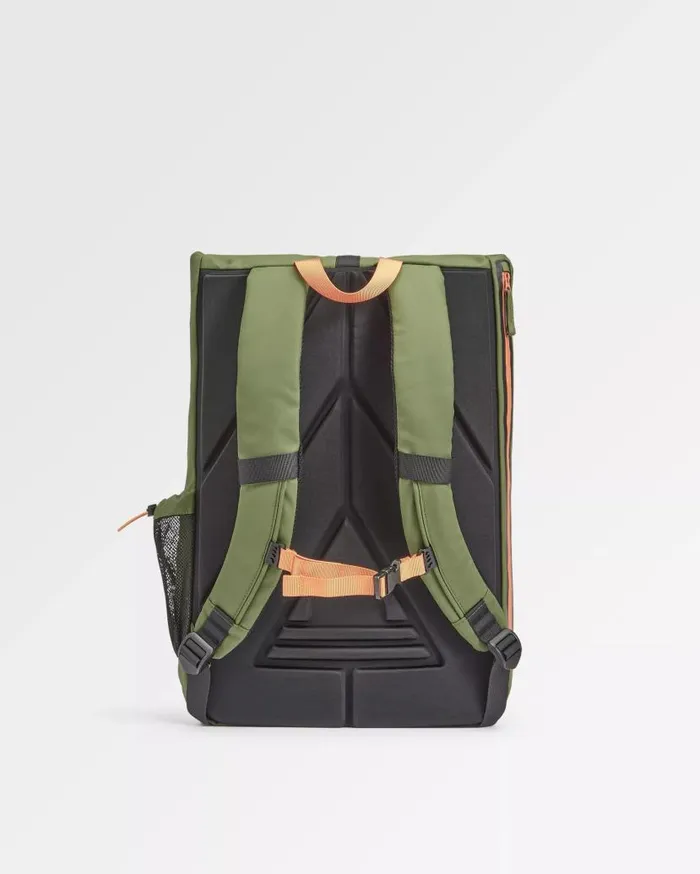 WomenMen Backpacks and Bags Passenger Crossing Roll Top Backpack True Black Khaki True Black Khaki