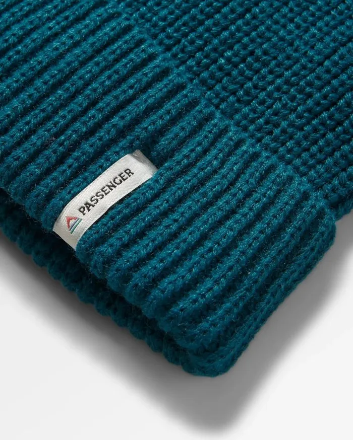 WomenMen Beanies Passenger Compass Recycled Beanie Shaded Spruce Shaded Spruce