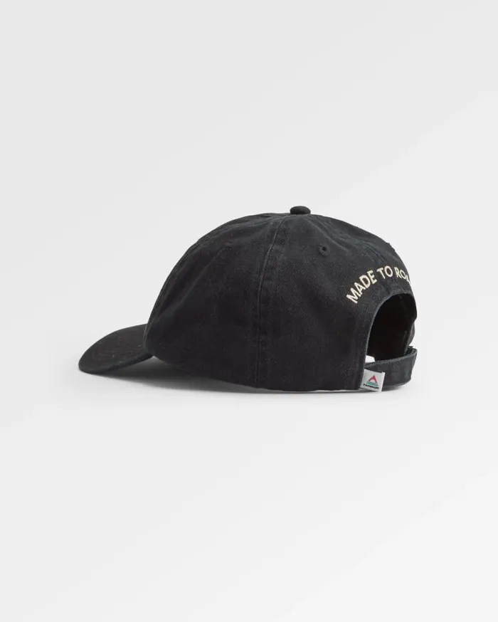 WomenMen Caps and Hats Passenger Odyssey Recycled 5 Panel Cap Black Black