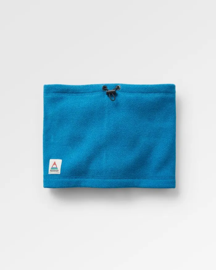 WomenMen Scarves and Neckwear Passenger Blaze Recycled Polartec Gaiter Corsair Blue Corsair Blue
