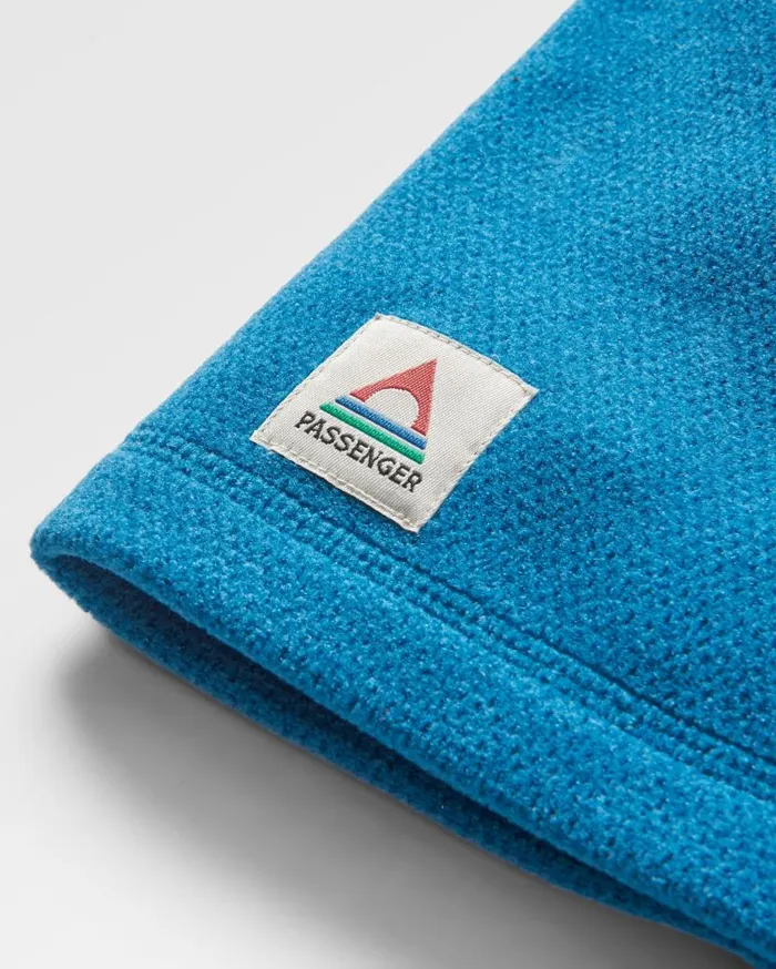 WomenMen Scarves and Neckwear Passenger Blaze Recycled Polartec Gaiter Corsair Blue Corsair Blue