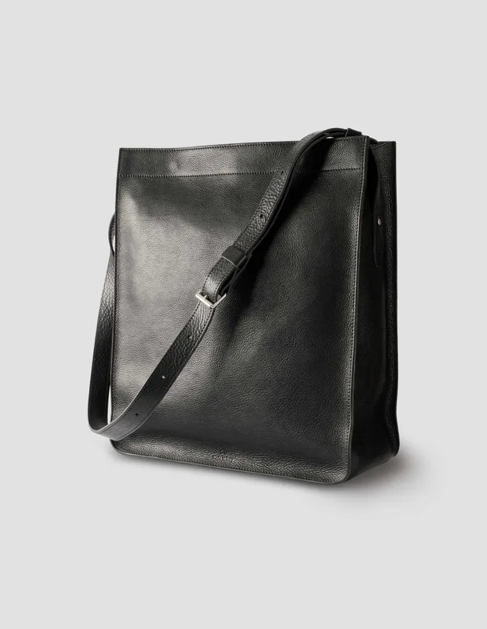 WomenMen Shoulder Tote Black Margaret Howell Bags