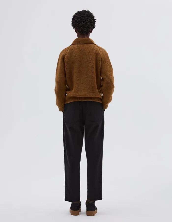 Women Mhl Collared Cardigan Ochre Margaret Howell Knitwear