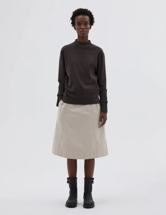 Women Mhl High Neck Thermal Ebony Margaret Howell Sportswear