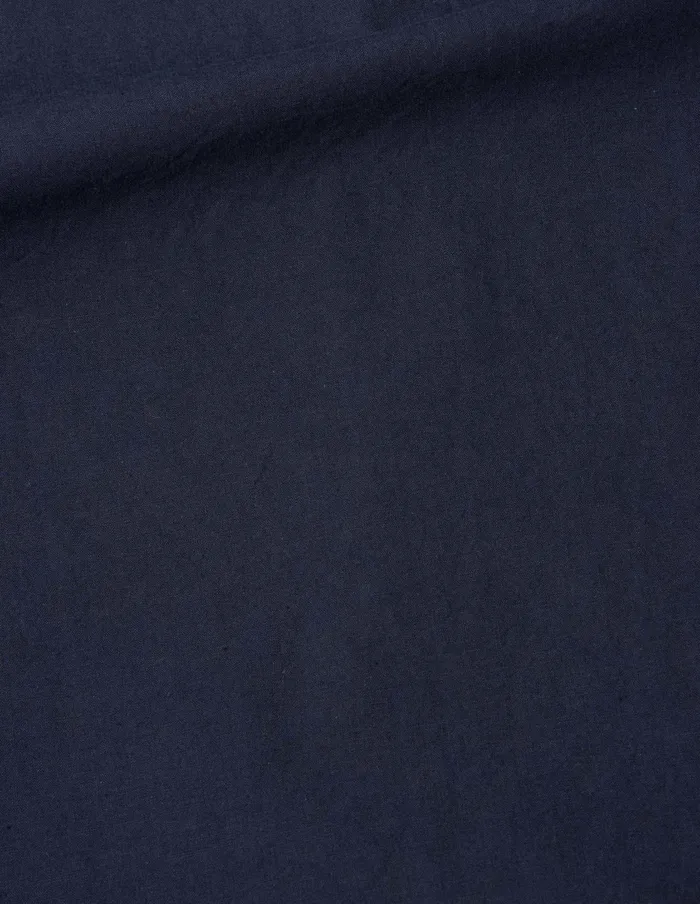 Women Mhl Long Sleeve Panel Pocket Shirt Indigo Margaret Howell Shirts