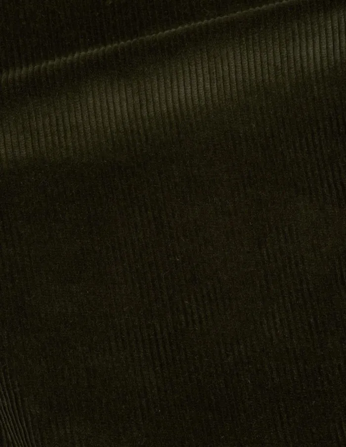 Women Mhl Pleated Crop Trouser Dark Olive Margaret Howell Trousers