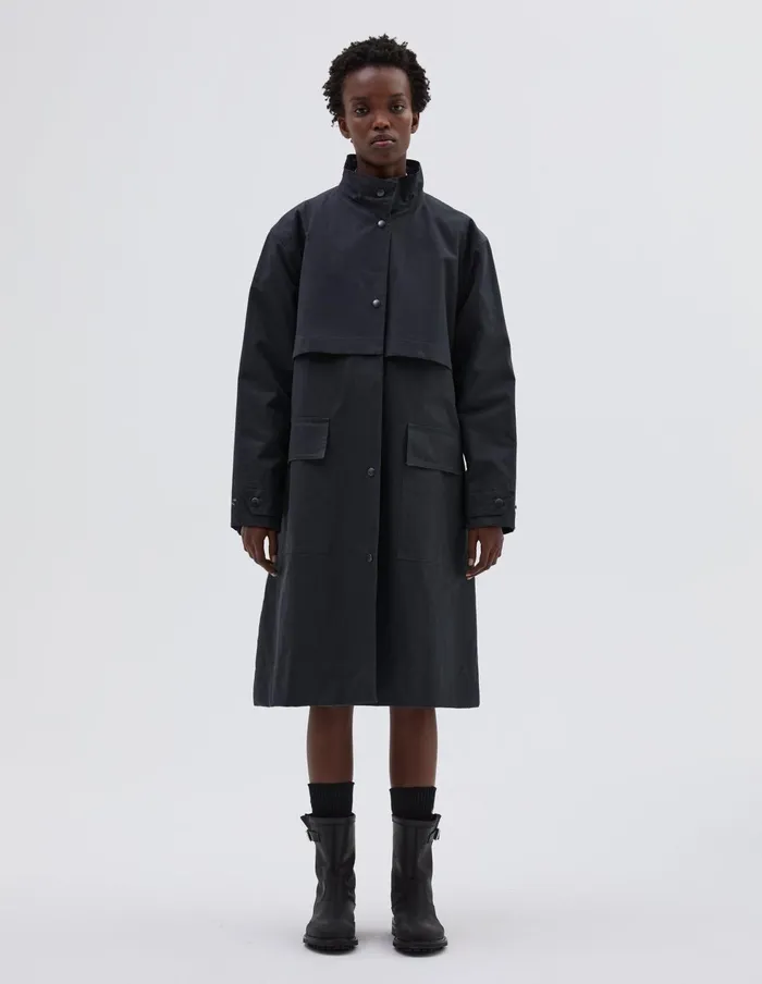 Women Mhl Rain Mac Ink Margaret Howell Jackets and Coats