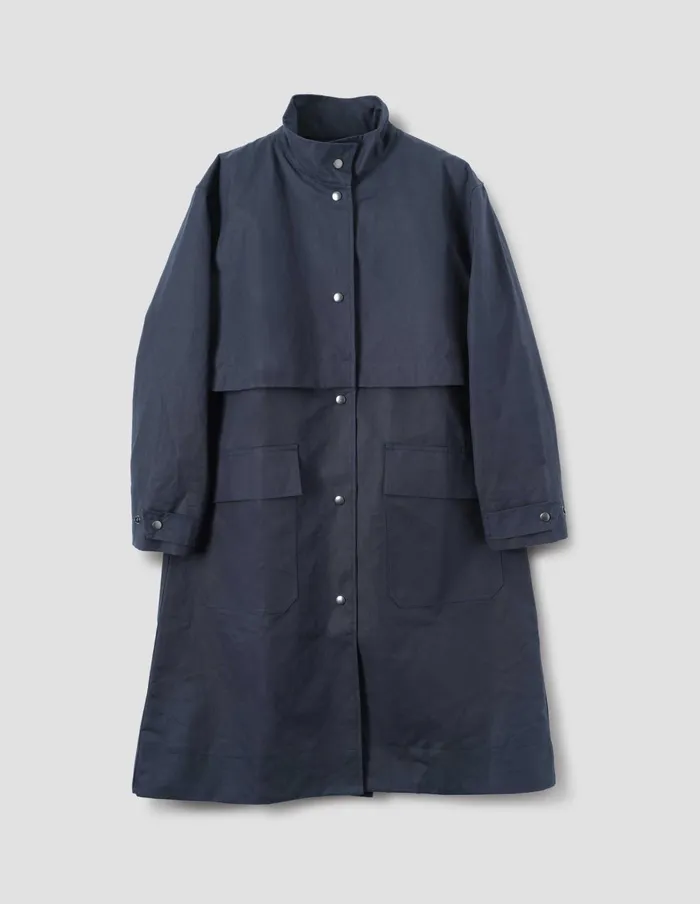 Women Mhl Rain Mac Ink Margaret Howell Jackets and Coats