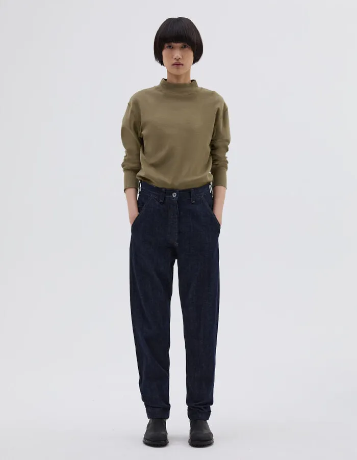 Women Mhl Tapered Jean Indigo Margaret Howell Trousers