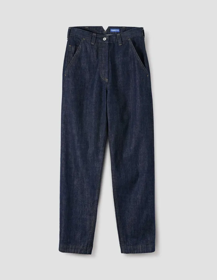 Women Mhl Tapered Jean Indigo Margaret Howell Trousers