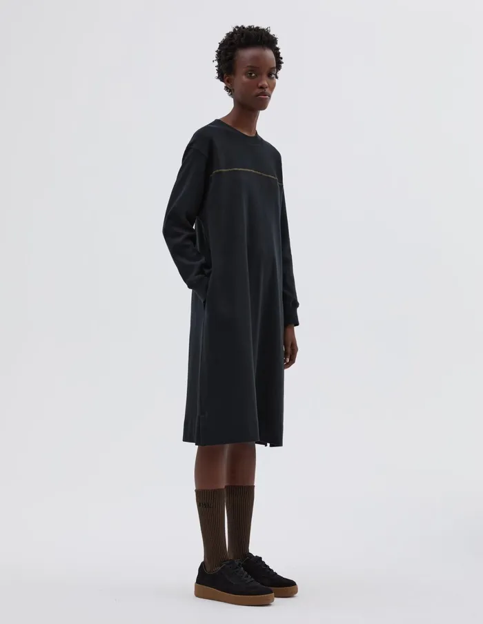 Women Mhl Yoke Seam Dress Ink Margaret Howell Dresses