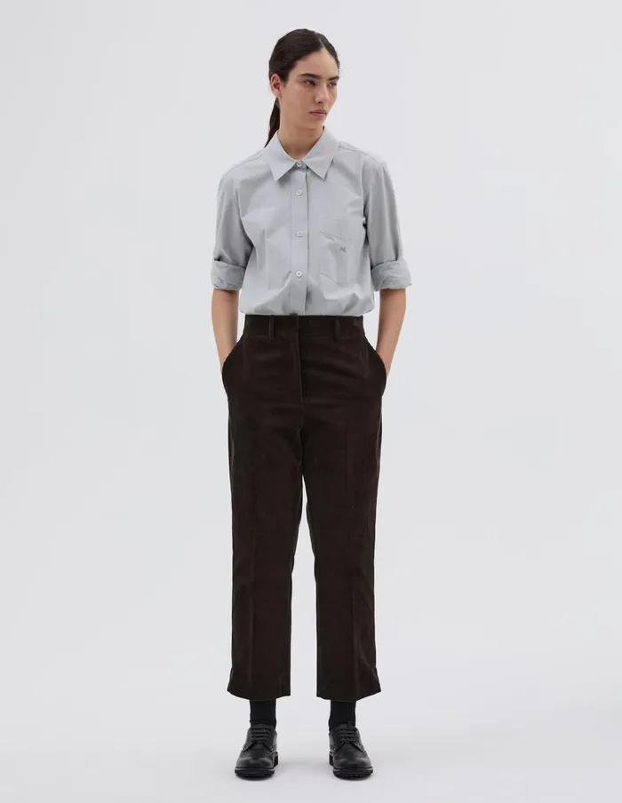 Women Midi Waist Crop Trouser Mole Margaret Howell Trousers